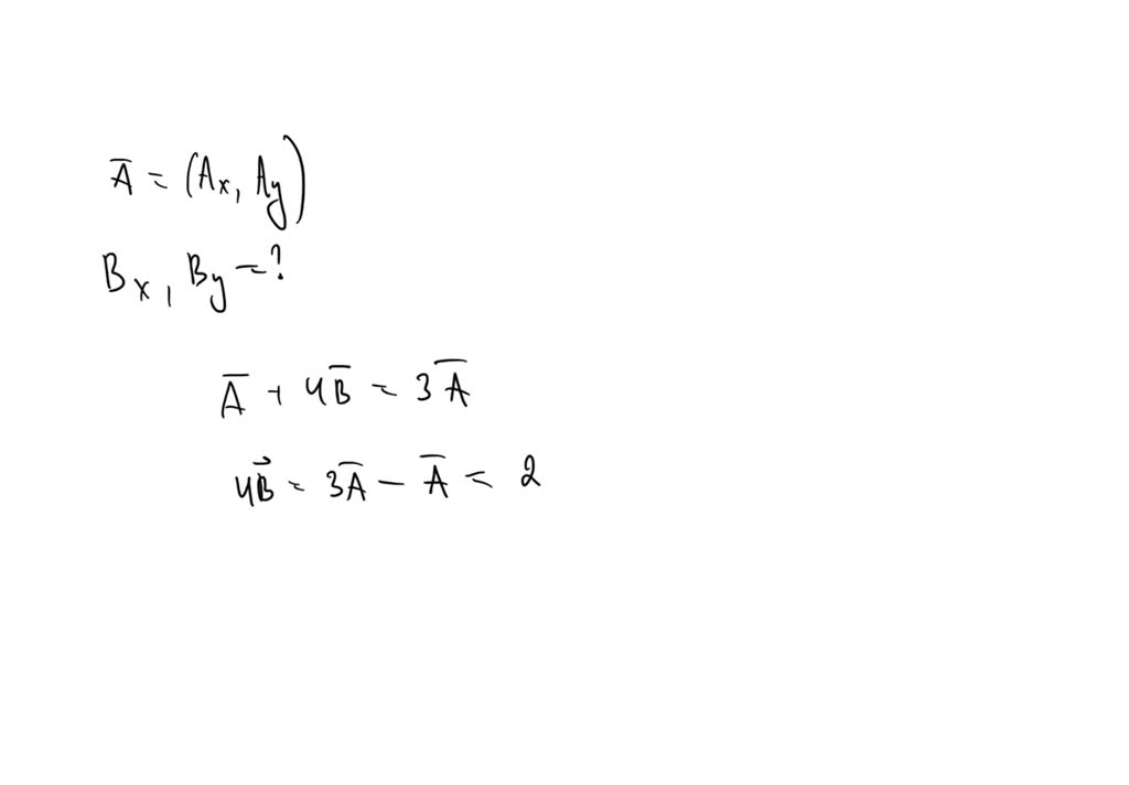 SOLVED: Consider vector A⃗ with components Ax and Ay. Derive an ...