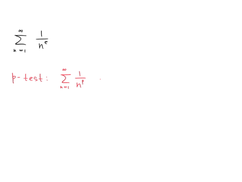 determine-whether-the-p-series-is-convergent-or-divergent-ne-n-converges-diverges-45016