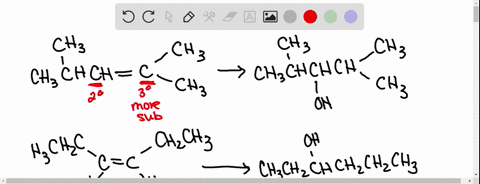 in-each-case-below-select-the-synthetic-procedurels-that-could-be-used-to-carry-out-the-transformation-giving-the-alcohol-shown-as-the-single-major-product-the-procedures-are-hydroborationox-63336