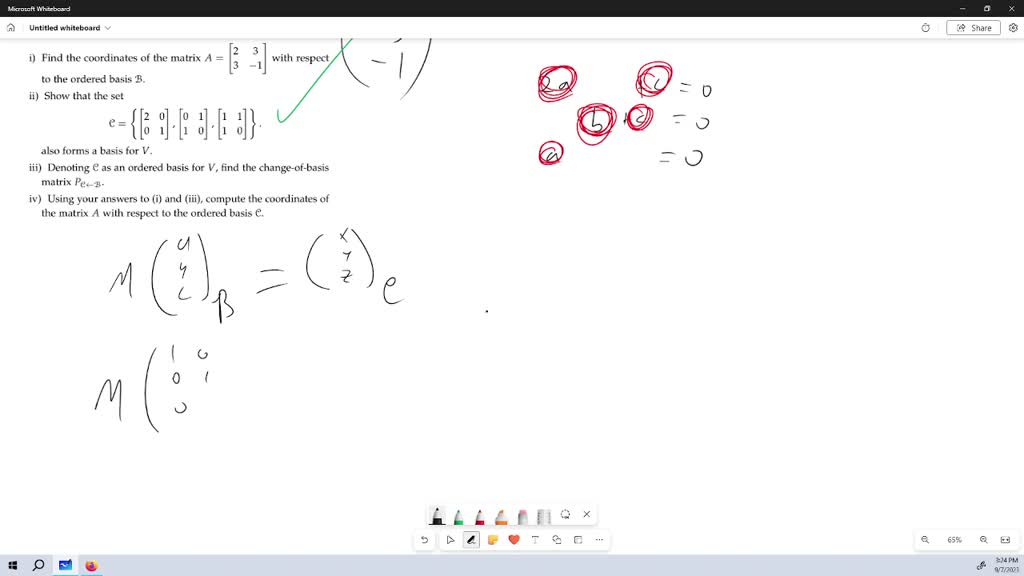 SOLVED: 5. Verify that each of the given mappings is a bilinear form ...