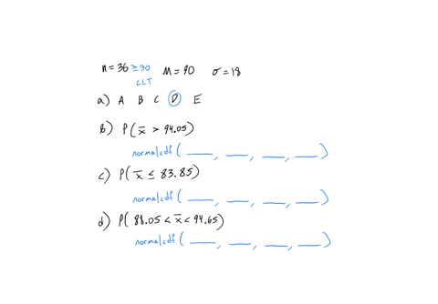a-simple-random-sample-of-size-n-36-is-obtained-from-population-with-h-90-and-0-18-a-describe-the-sampling-distribution-of-b-what-is-p-9405-c-what-is-p-8385-d-what-is-p-8805-x-9465-a-choose-52567