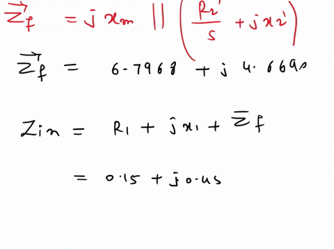 q2-a-for-an-induction-motor-define-i-synchronous-speed-ii-rotor-speed-ii-slip-speed-5marks-b-a-per-phase-ieee-recommended-cquivalent-circuit-of-a-6-pole-squirrel-cage-induction-motor-that-op-78902