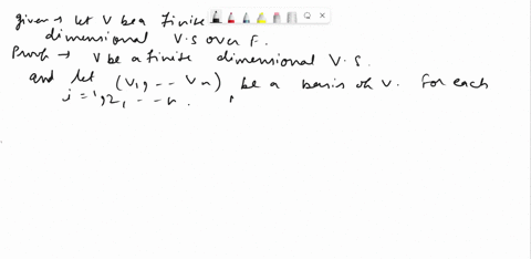 let-v-be-finite-dimnensional-vector-space-over-f-prove-that-v-and-lfv-are-isomorphic-vector-spaces-58024