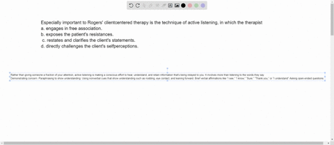 especially-important-to-rogers-clientcentered-therapy-is-the-technique-of-active-listening-in-which-09747