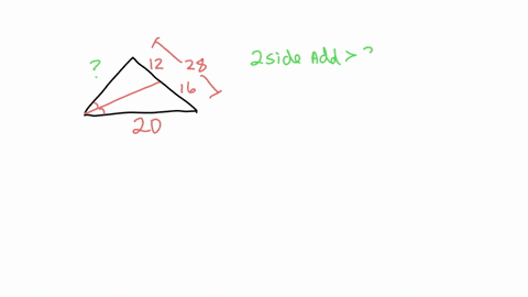 the-bisector-of-an-angle-of-a-triangle-divides-the-opposite-side-of-the-triangle-into-segments-that-are-12-in-and-16-in-long-another-side-of-the-triangle-is-20-in-long-what-are-two-possible-lengths-fo