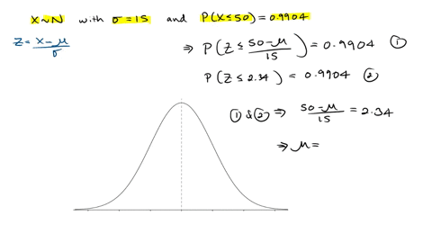 answer-the-following-questions-pertaining-to-a-normally-distributed-random-variable-x-show-your-work-for-all-questions-2-marks-total-for-the-normally-distributed-random-variable-x-with-15-an-07796