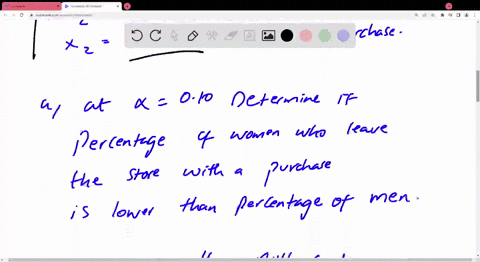 a-large-retailer-observes-the-percentage-of-customers-who-leave-its-stores-with-a-purchase-it-would-like-to-investigate-if-the-percentage-of-women-who-leave-the-store-with-a-purchase-is-lowe-88608