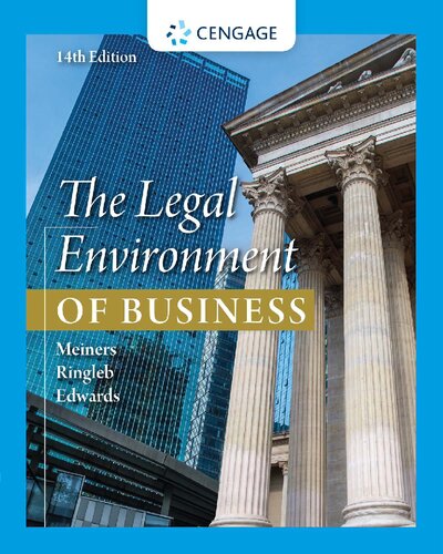 The Legal Environment of Business Book Image