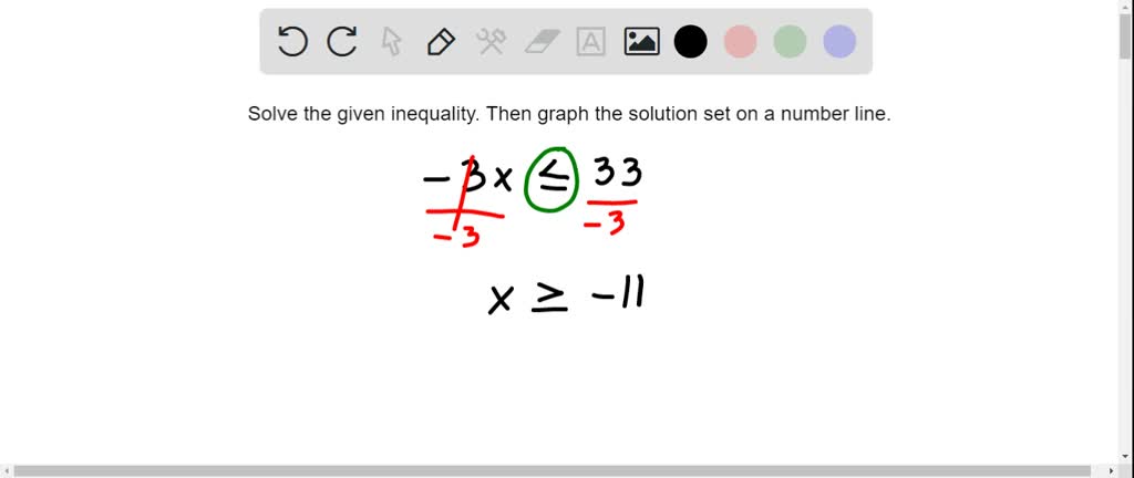 Graphing and writing inequalities - example 2 | Numerade