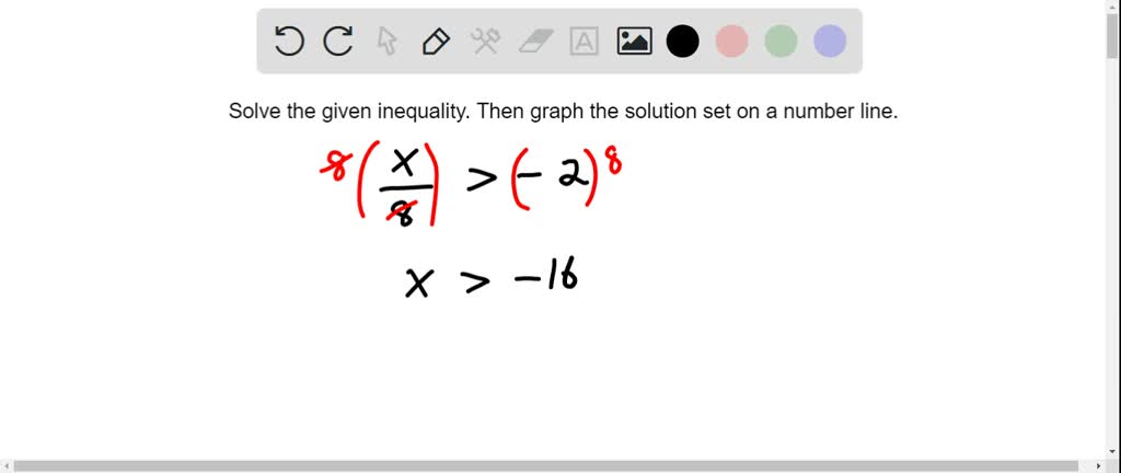solve-inequalities-using-multiplication-and-division-example-1-numerade
