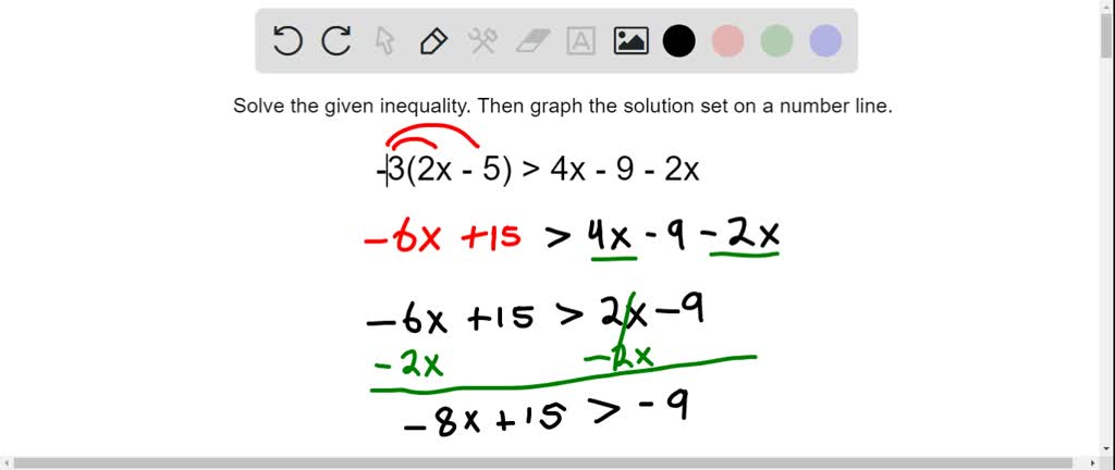 solve-inequalities-using-multiplication-and-division-example-1-numerade