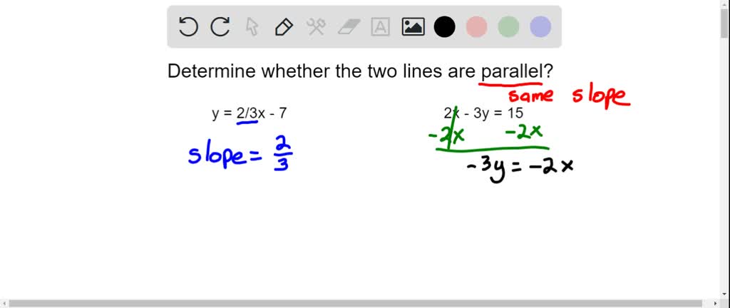 Write equations in standard form - example 2 | Numerade