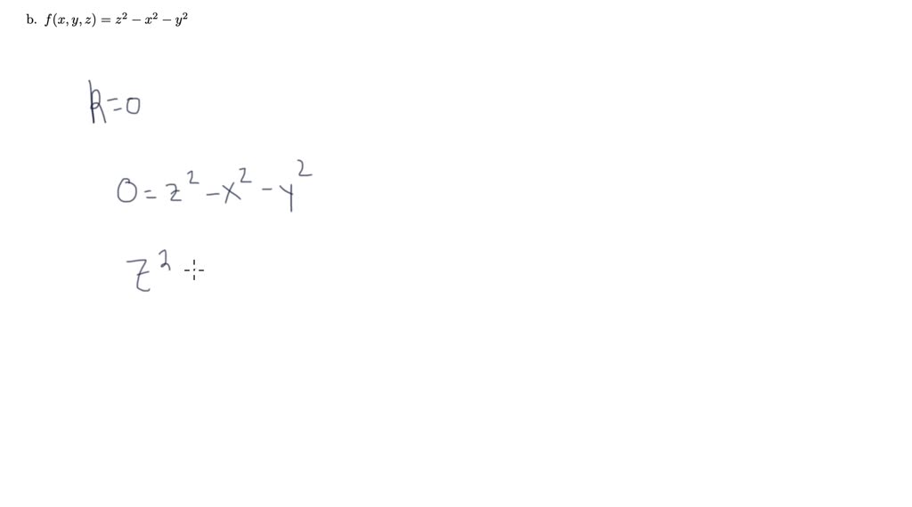 Level Curves And Surfaces Example 2 Numerade