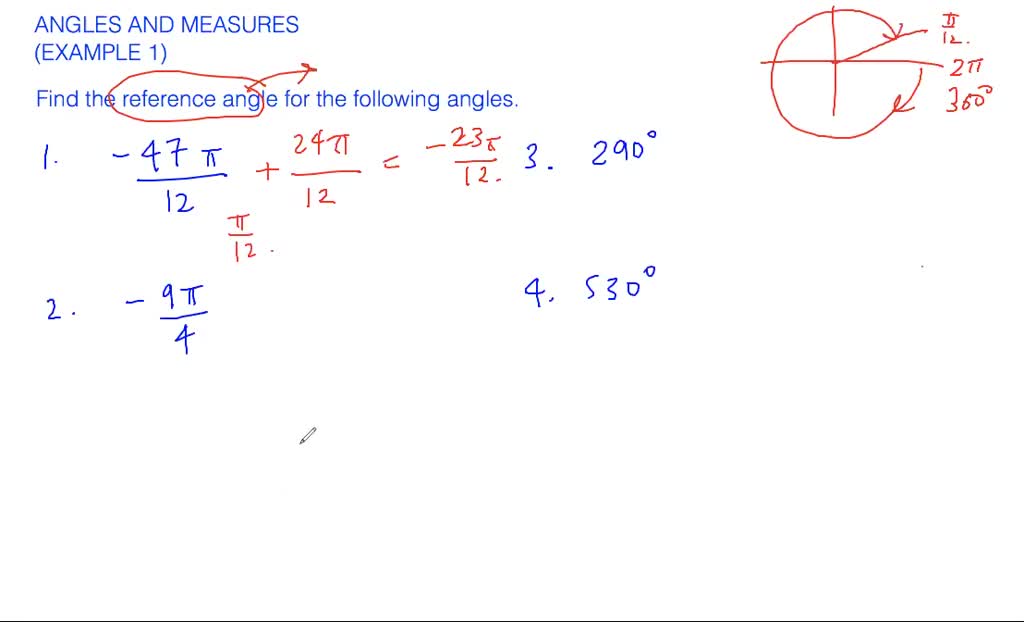 Angles and measure - overview | Numerade