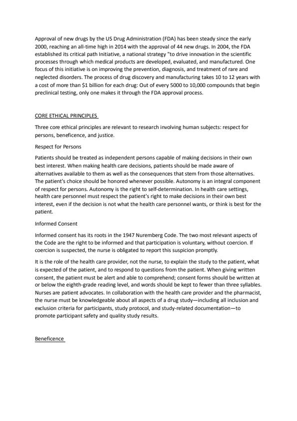 Note Cover for Chapter 2 Pharmocology