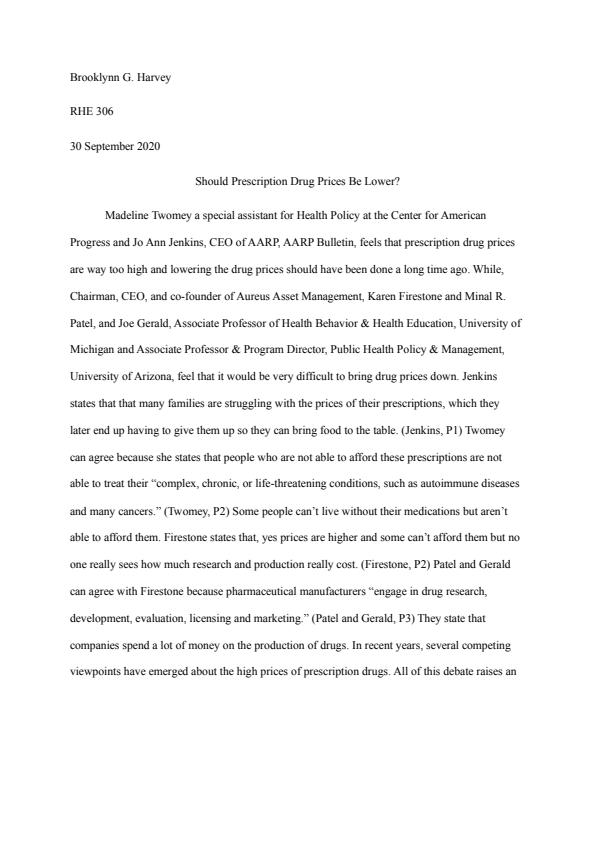 Note Cover for Mapping a Controversy Essay