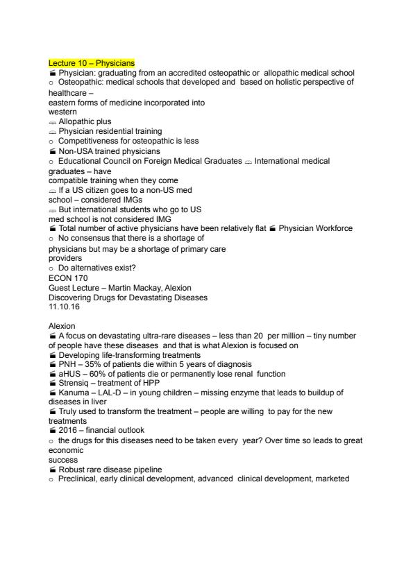Note Cover for Econ 493 - Lecture notes 6