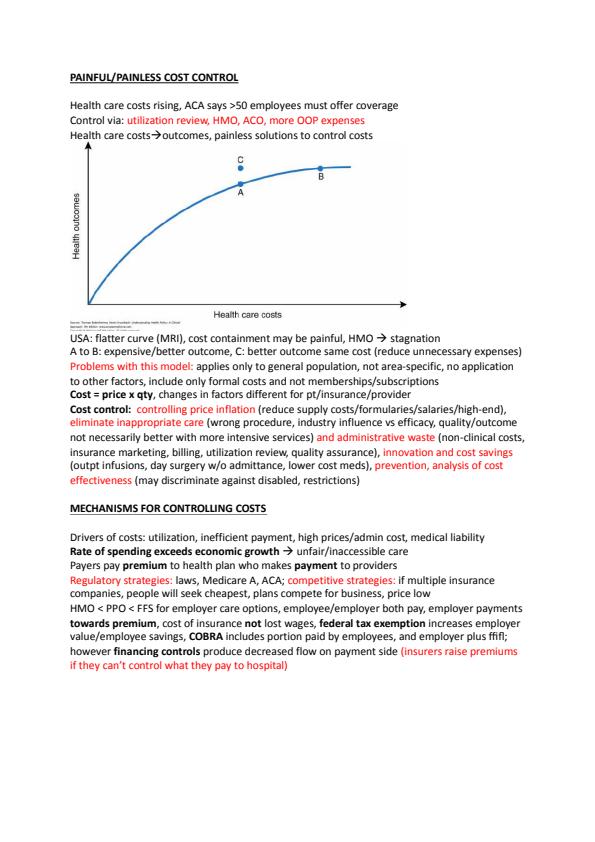 Note Cover for Health Care EXAM 2 Study Guide