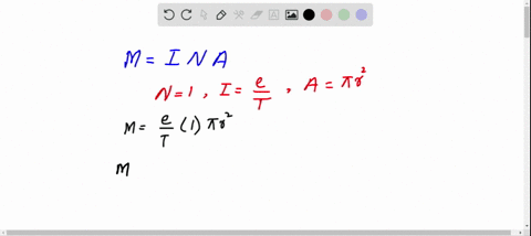 ii-show-that-the-magnetic-dipole-moment-m-of-an-electron-orbiting-the-proton-nucleus-of-a-hydrogen-a