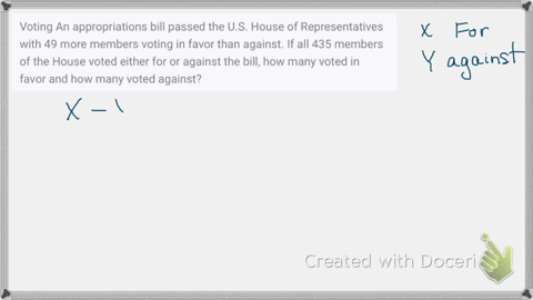 voting-an-appropriations-bill-passed-the-us-house-of-representatives-with-49-more-members-voting-in-