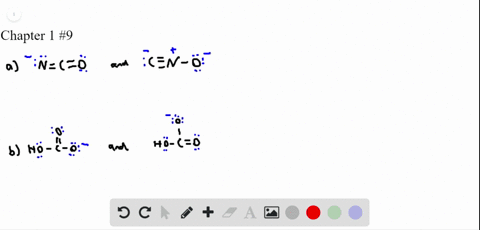 classify-each-pair-of-compounds-as-isomers-or-resonance-structures