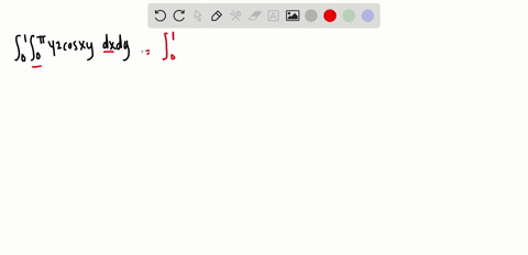 evaluate-the-following-iterated-integrals-int_01-int_0pi-y2-cos-x-y-d-x-d-y