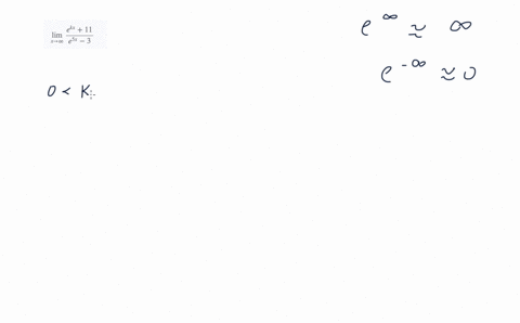 find-all-values-for-the-constant-k-such-that-the-limit-exists-lim-_x-rightarrow-infty-fracek-x11e5-2