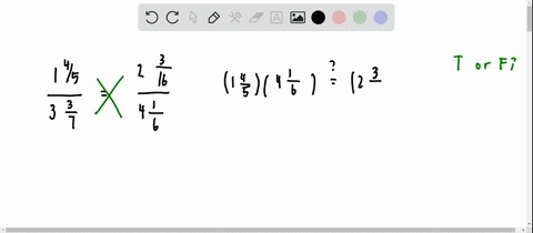 determine-whether-each-proportion-is-true-or-false-by-finding-cross-products-frac1-frac453-frac37fra