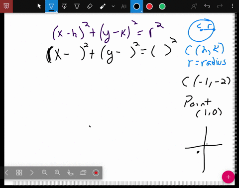 find-the-equation-of-each-circle-centered-at-1-2-and-passing-through-the-point-10