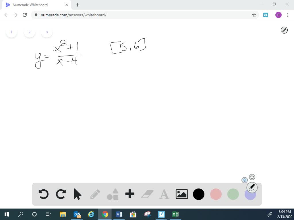 SOLVED:In Exercises 29-58, find the min and max of the function on the ...