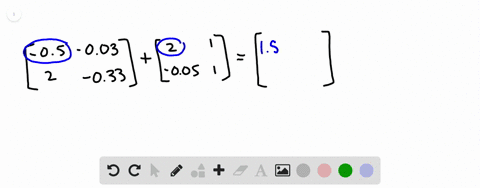 find-the-following-sums-leftbeginarraycc-05-003-2-033-endarrayrightleftbeginarraycc-2-1-005-1-endarr