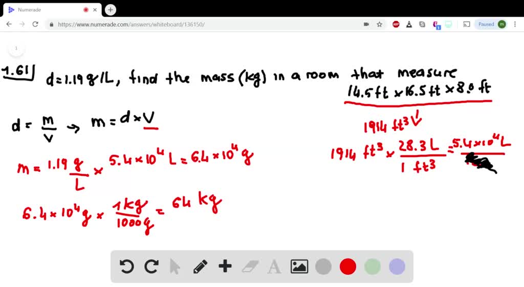 ⏩SOLVEDThe density of air at ordinary atmospheric pressure and 25^∘
