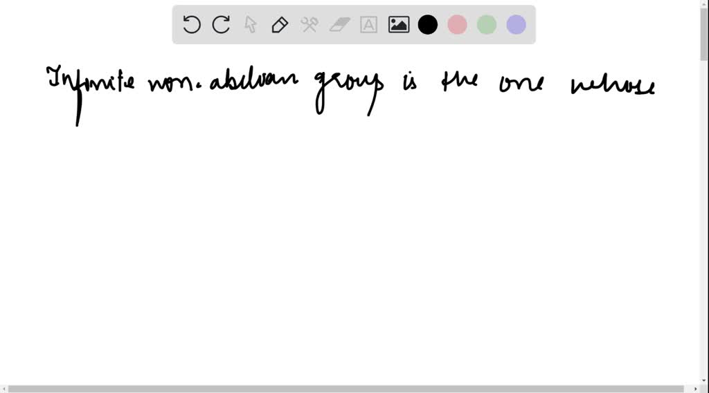 SOLVED:Give an example of a group with the indicated combination of ...