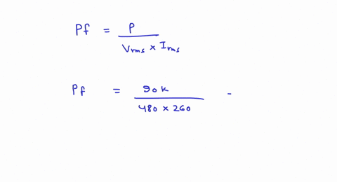 the-industrial-load-in-fig-mathrmp-973-is-known-to-be-inductive-and-consumes-90-mathrmkw-the-ammeter