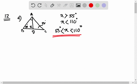 SOLVED:a. List the angles in order of size, beginning with the smallest ...