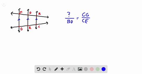 use-the-diagram-to-complete-the-proportion-fracb-dfracc-g-c-e