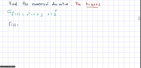 find-the-numerical-derivative-of-the-given-function-at-the-indicated-point-use-h0001-is-the-functi-6