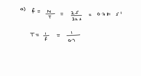 a-pendulum-makes-25-oscillations-in-32-mathrms-find-a-the-period-and-b-the-pendulums-length