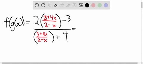 use-theorem-5-to-determine-if-g-is-the-inverse-of-f-fxfrac2-x-3x4-quad-gxfrac34-x2-x