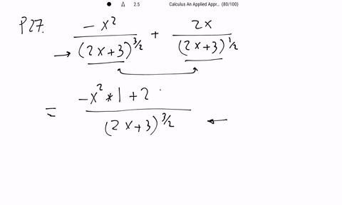 simplify-each-expression-frac-x22-x33-2frac2-x2-x31-2
