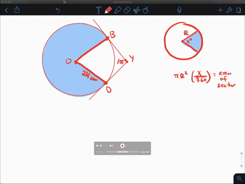 find-the-area-of-the-shaded-region-in-each-figure-assume-lines-that-appear-tangent-are-tangent-at--3