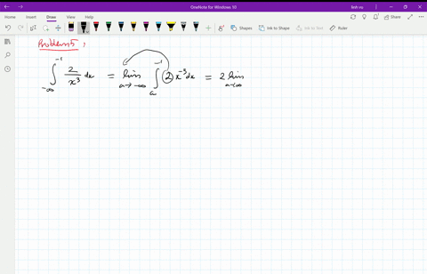 determine-whether-each-improper-integral-converges-or-diverges-and-find-the-value-of-each-that-co-35
