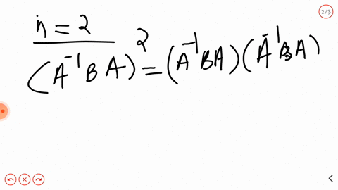 if-a-is-a-square-matrix-b-is-a-singular-matrix-of-same-order-then-for-a-positive-integer-nlefta-1-b-