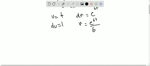 evaluate-the-following-integrals-using-integration-by-parts-int-t-e6-t-d-t