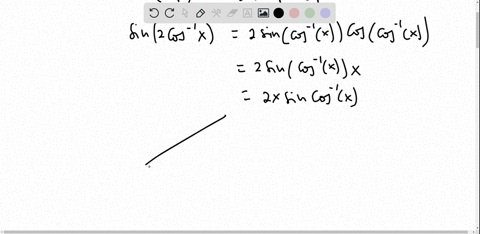 draw-a-right-triangle-to-simplify-the-given-expressions-sin-left2-cos-1-xrighttext-hint-use-sin-2-th
