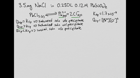 does-any-solid-mathrmpbcl_2-form-when-35-mathrmmg-of-mathrmnacl-is-dissolved-in-0250-mathrml-of-012-