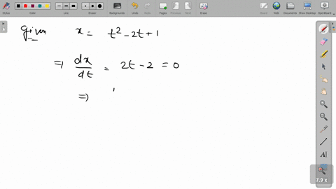 if-position-in-meter-of-a-particle-moving-in-straight-line-is-given-by-xt2-2-t1-where-t-is-time-in-2