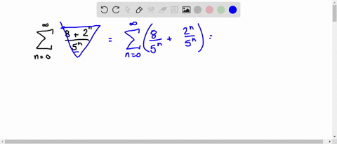 either-use-the-formula-for-the-sum-of-a-geometric-series-to-find-the-sum-or-state-that-the-series-11