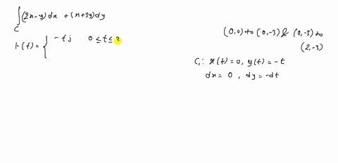evaluate-the-integral-int_mathcalc2-x-y-d-xx3-y-d-y-along-the-path-c-c-line-segments-from-00-to-0-3-