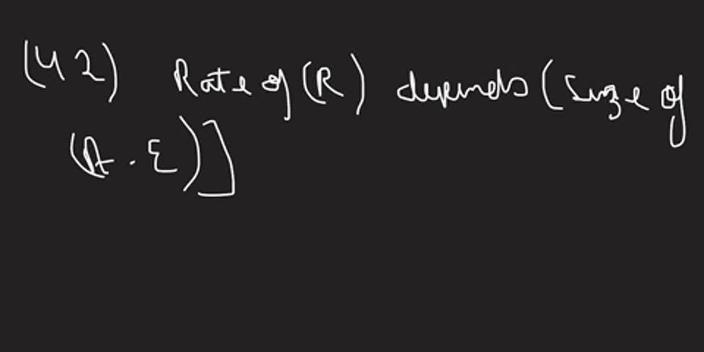 SOLVED Which Reaction Is Faster One With Eact 10 Kcal Mol 41 8 KJ